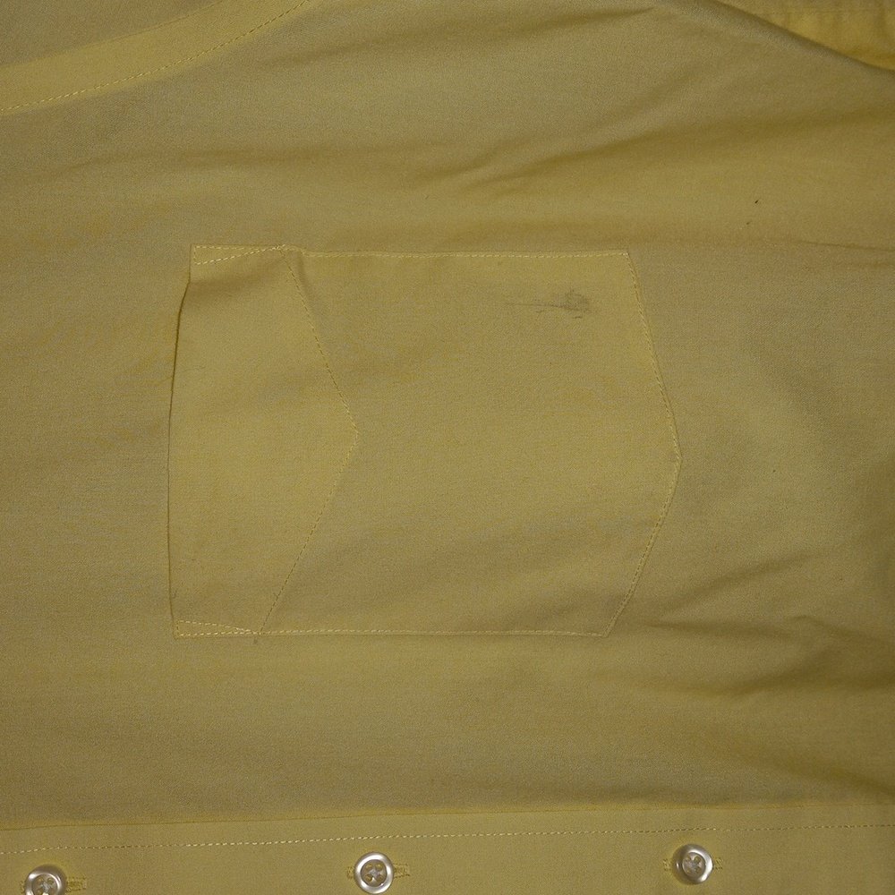 Stafford Travel Easy Care Broadcloth Shirt (Size: 17") (Color: Yellow) - Picture 3 of 9